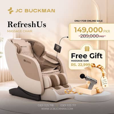 Refresh Us Massage Chairs - Pakistan No 01 Massager - Recliners Charis