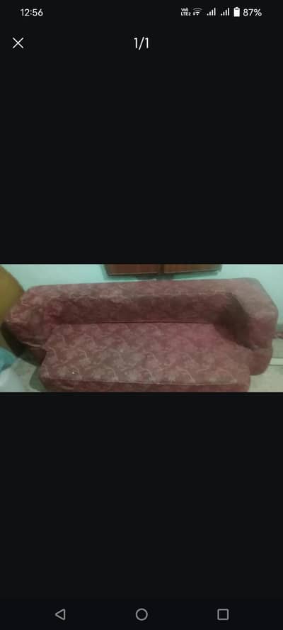 used sofa comebed diamond foam