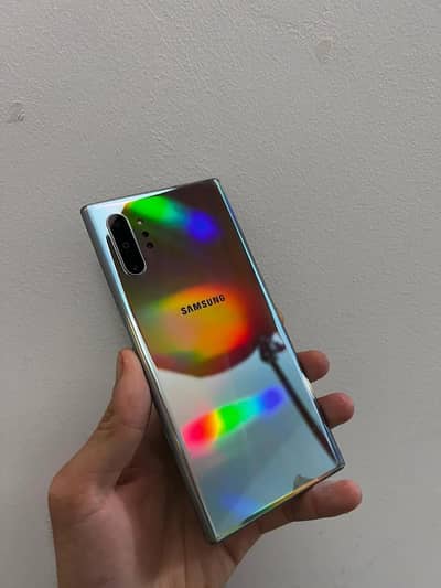 Samsung Mobile Note 10 Plus 12/256. Exchange with Pta iphone 256 gb