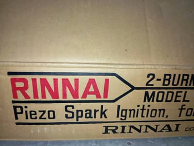 Rinnai RET-2KN 2 Burner Gas Stove | Original Imported | Tabletop