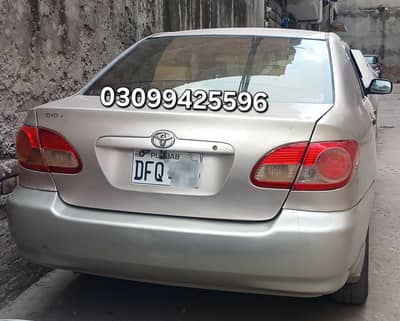 Toyota Corolla XLI 2008