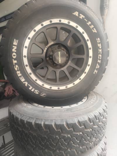 Method Rim And tyre size265 /65/17