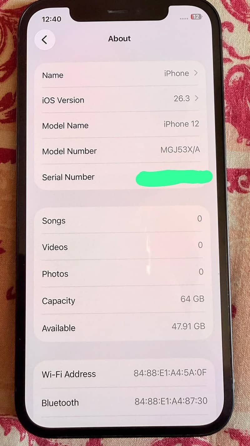 Apple iPhone 12 8