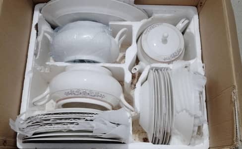 61 Pcs bone china dinner set_brand new