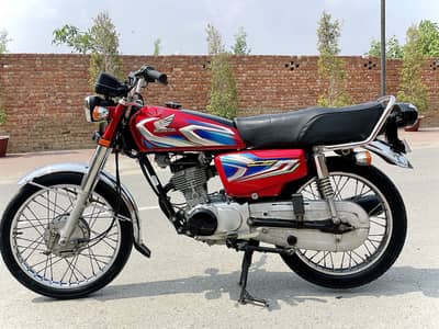 Honda CG 125 2022 Model Red | Neat & Clean | Faisalabad