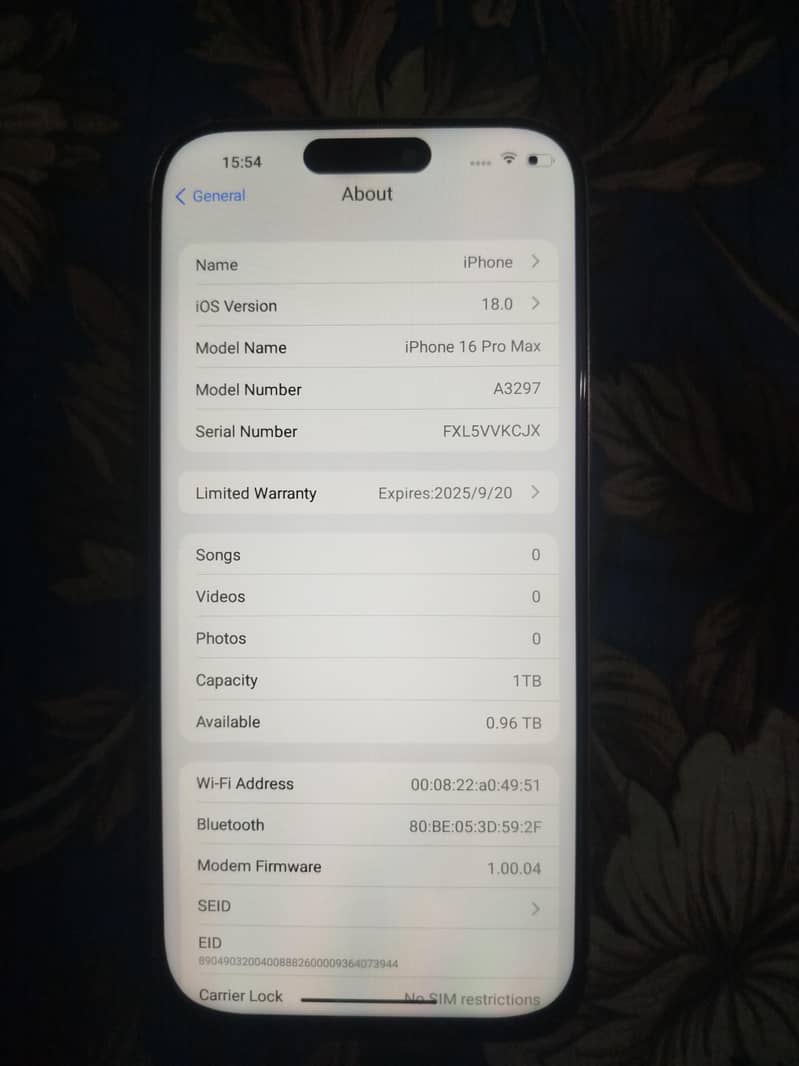 Apple iPhone 16 Pro Max 2