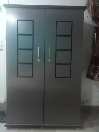 wooden wardrobe