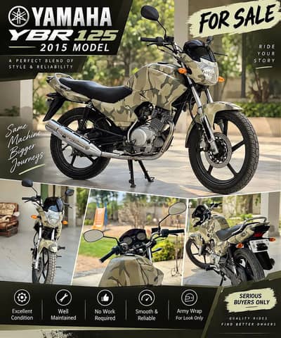 Yamaha YBR 125/2015 Model