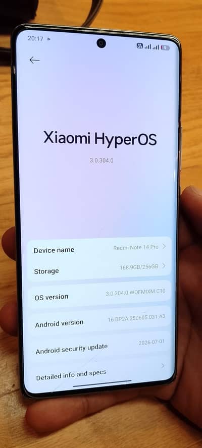 Xiaomi Redmi Note 14 Pro 256