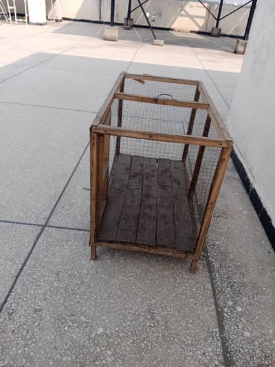 Wooden Animal Crate