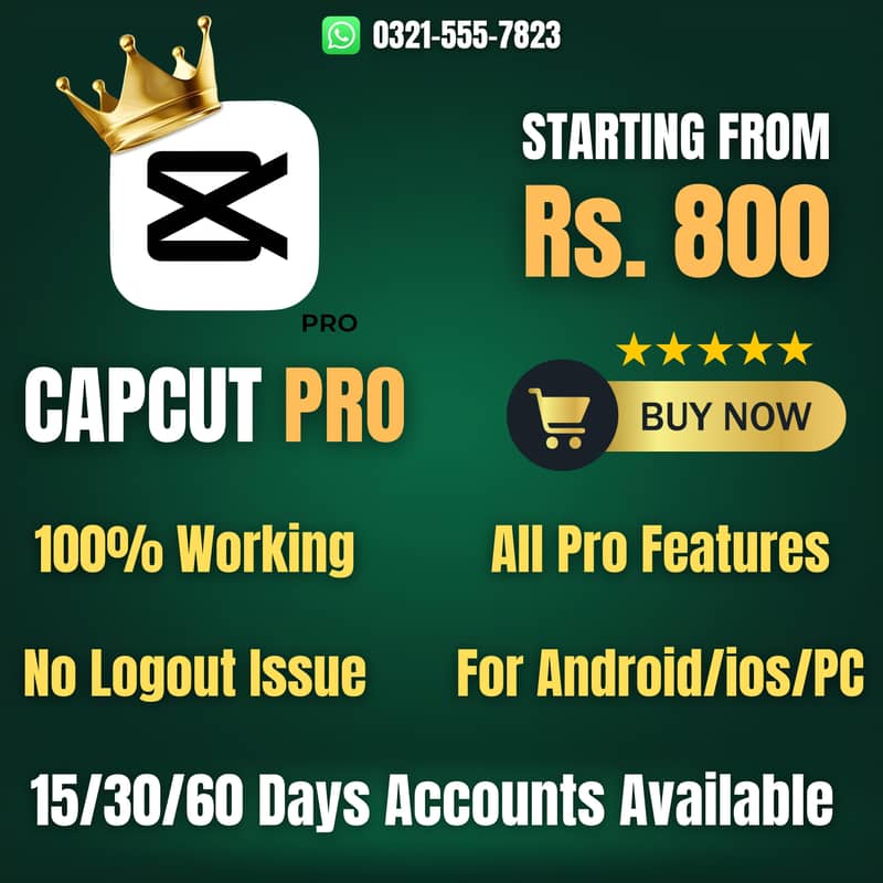 CapCut Pro For Android, IOS, PC 0