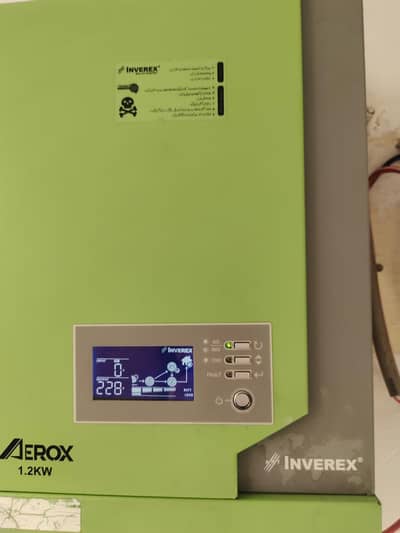 INVEREX INVERTER 1.2KW AGS SP TALL 1800 12V 140Ah 20HR