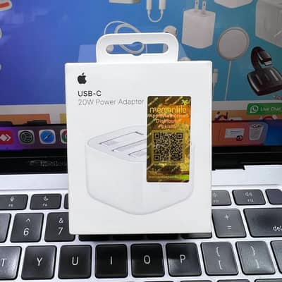 Iphone original charger 20w with warranty