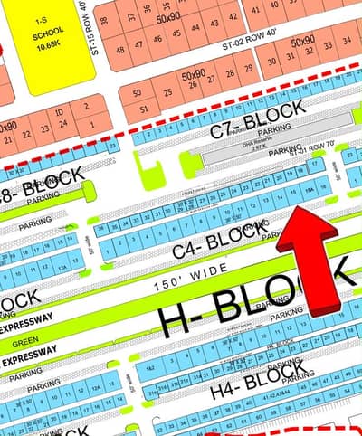 8.5 Marla Commercial Plot Available For Sale In DHA Expressway