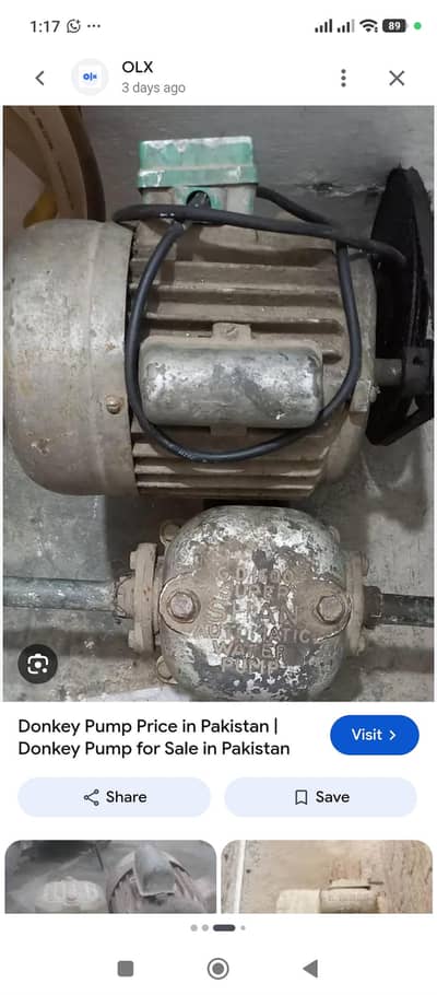 Donkey pump