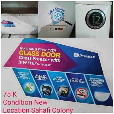 New Dawlance Inverter Freezer for sale