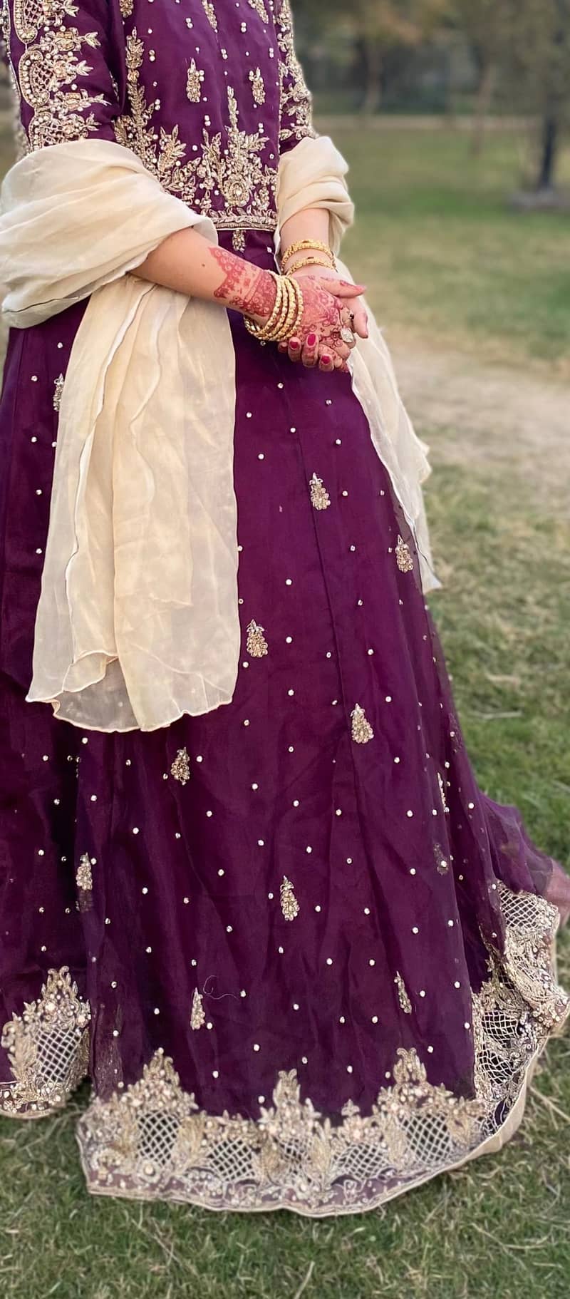 maxi full sleeves work back simple front fully work 2