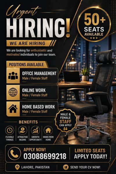 WE ARE HIDING 50 + STAFF REQUIRED FEMALE MALE AND STUDENT