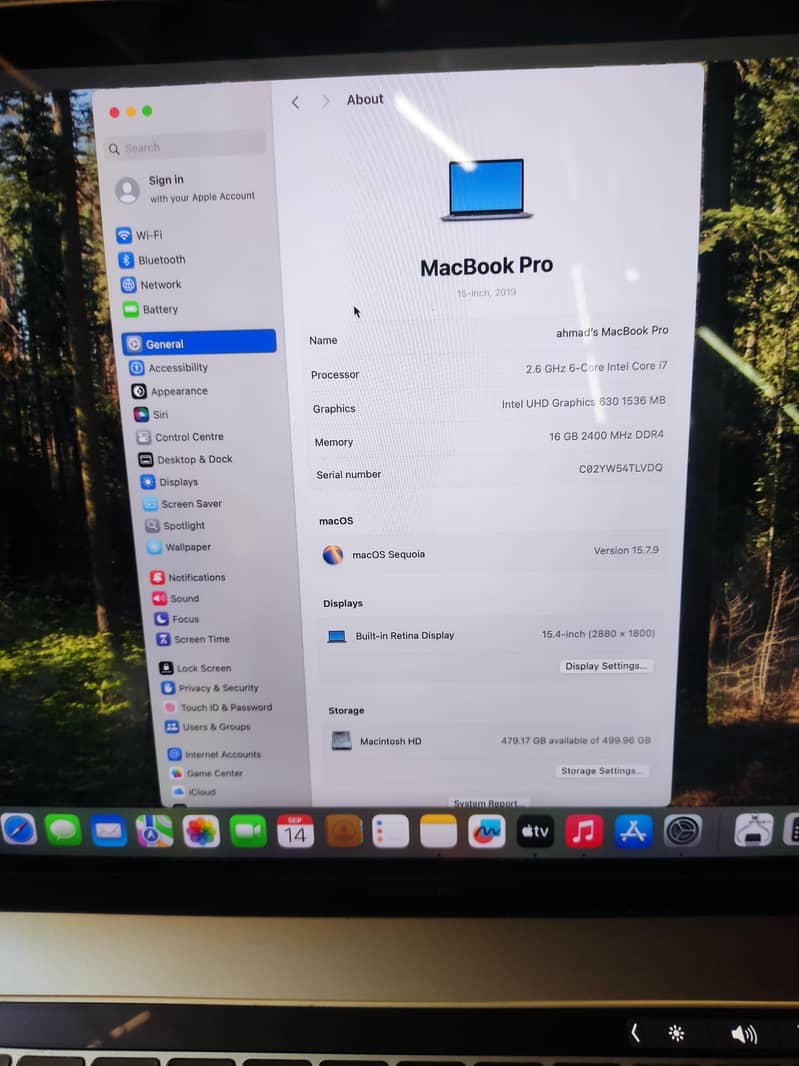 Apple MacBook pro 2