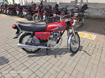 Honda cg 125 down model 1993 lush condition