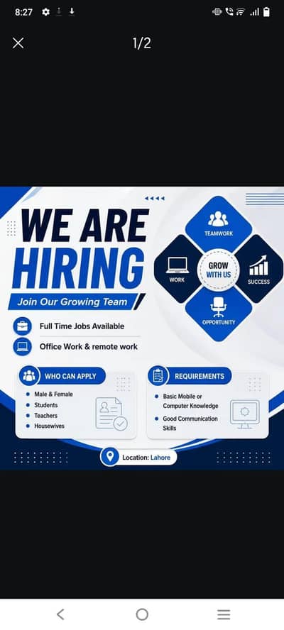 part time full time home based work