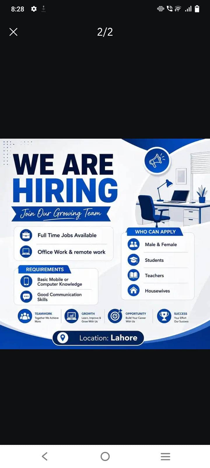 part time full time home based work 1
