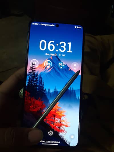 Motorola g stylus 2025 with all accessories like charger cover