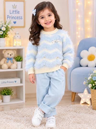 2 Piece Suit winter Rabbit Whole