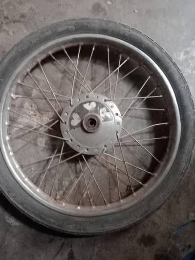 front wheel with hub. china bike new asia