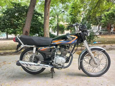 Honda CG 125 2018 model original 18500 km driven only