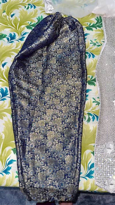Banarsi trouser in blue colour , net duppata  , hand made all