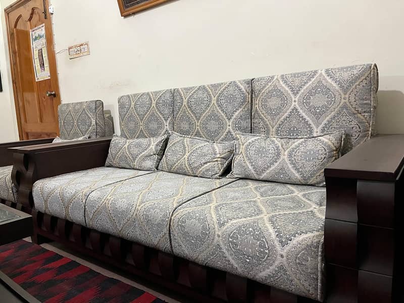 Sofa Sets + Center Table 10