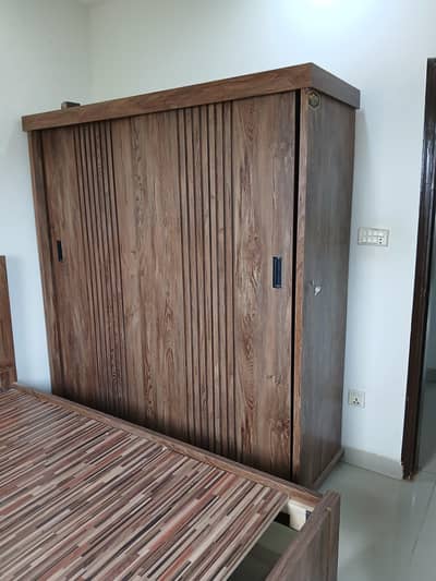 Bedroom set for sale with sliding wardrobe