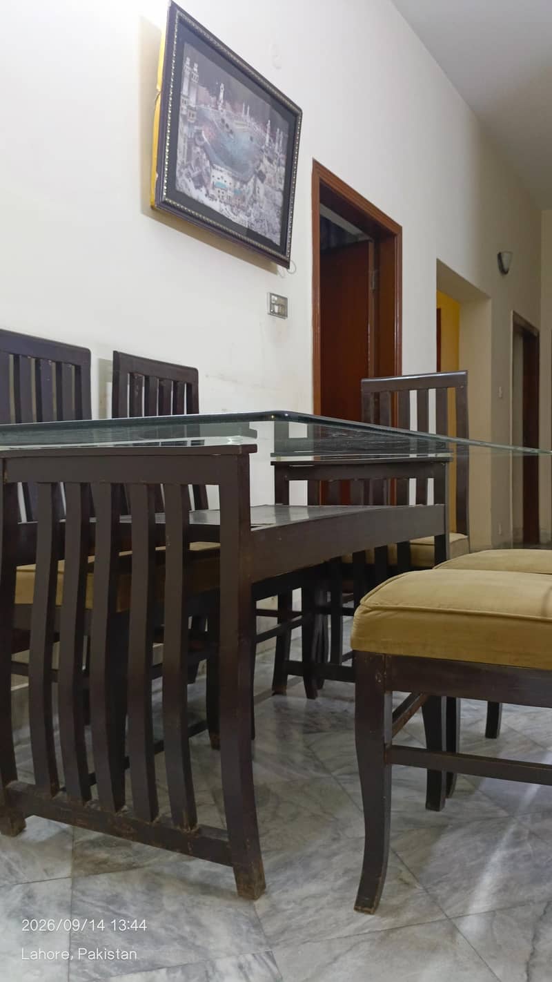 wooden dining table 2