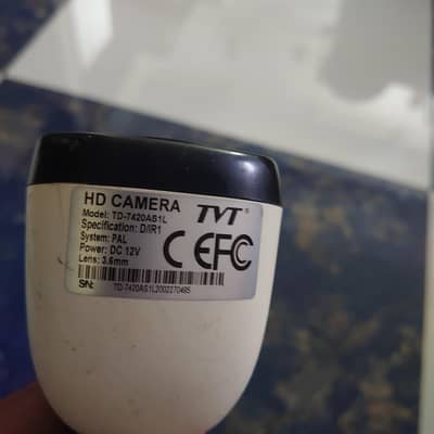TVT cmera 4 pice available