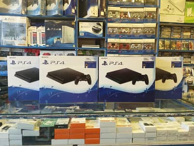Ps4 slim 500 gb complete box