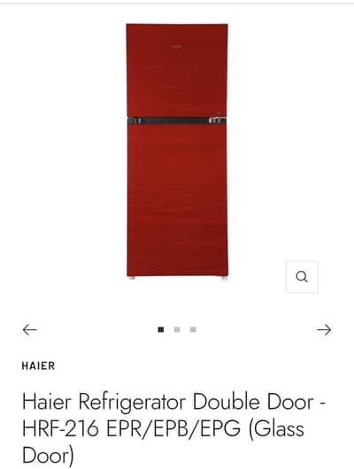 Haier Refrigerator double door for sale