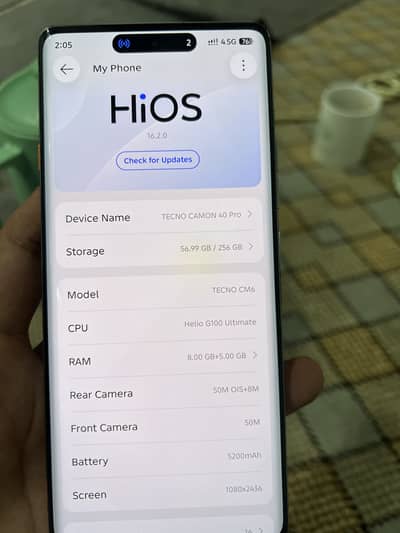 Tecno CAMON 40 Pro