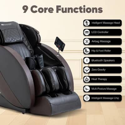 JC Buckman 3D Full Body Massage Chair - Heat Therapy - Zero Gravity