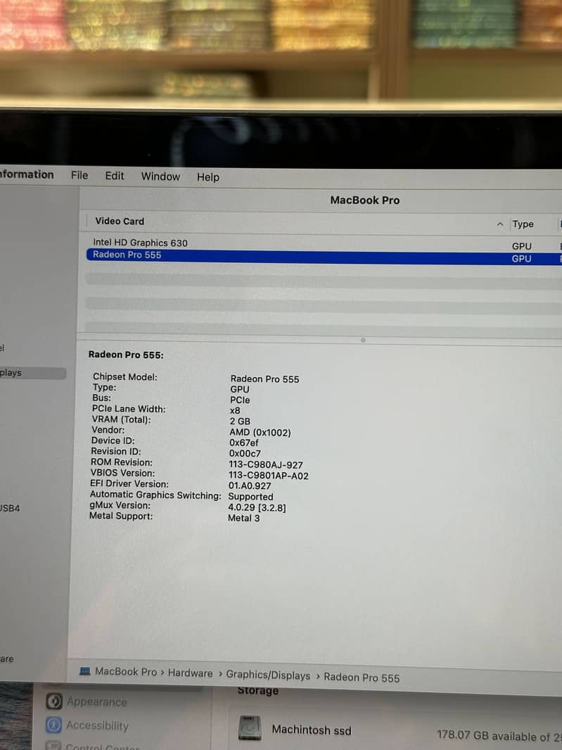 MacBook Pro 2017 15” 5