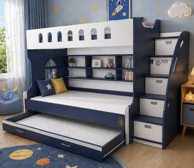 Triple bunk bed new design