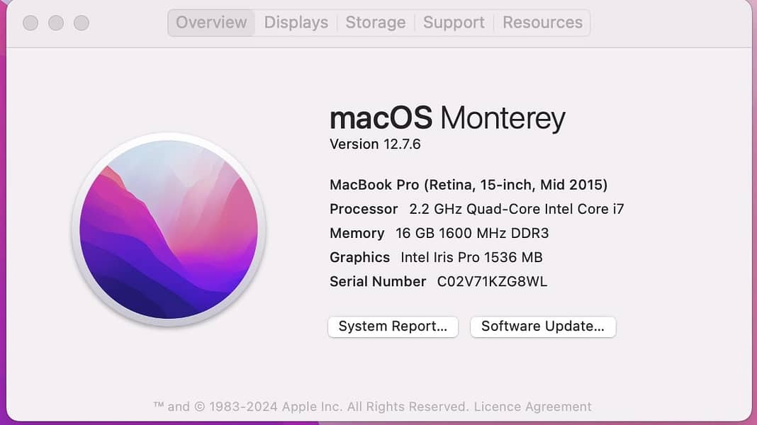 MacBook pro 3