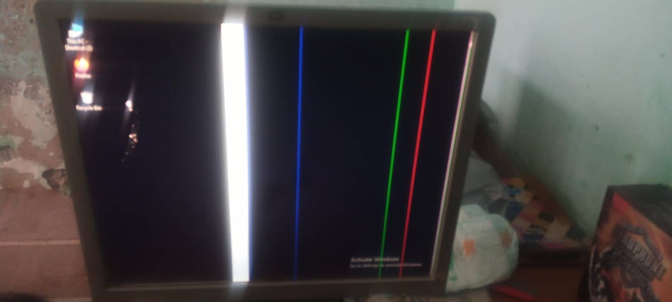 line for this screen 0