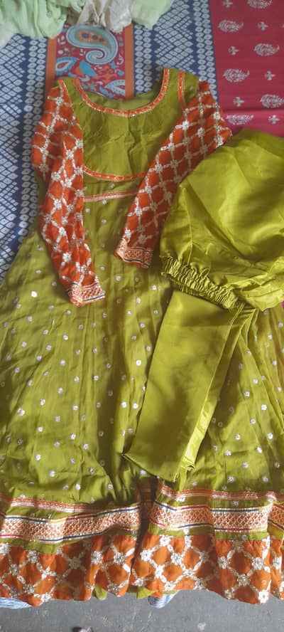 mehndi dress