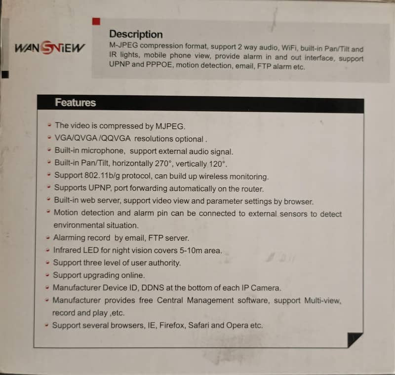 IP Network Camera 1