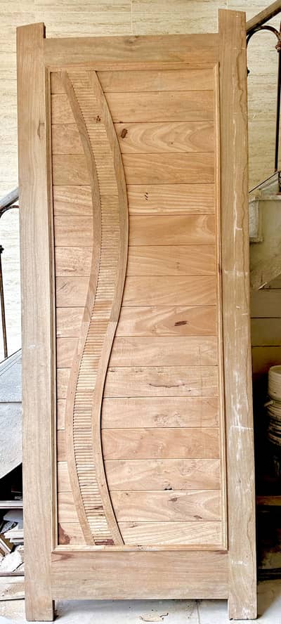 Mango wood ( Solid Doors )