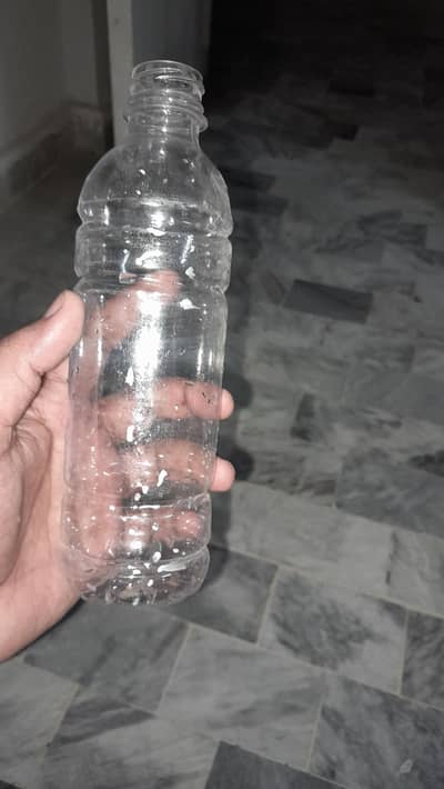 BOTTLE IN PURE PLASTIC 1.5 LITER & 500ML WITH CAPS