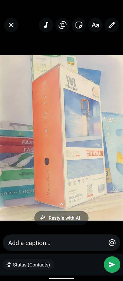wiwo birds power bank 30k. with light