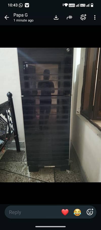 Haier 2 Door Refrigerator Used in Good Condition