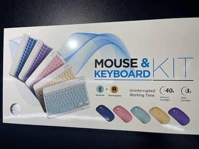 Wireless Mouse & Keyboard Kit – Ergonomic Design, Smooth Perfo